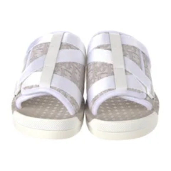 Dior, Velcro Logo Print Men's Sandals, Size 42 / US 9 - Picture 1 of 15